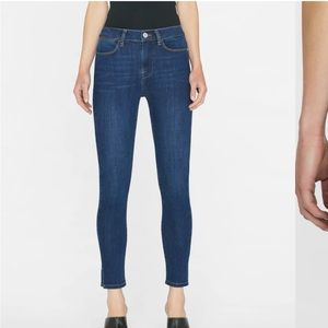 Frame Le High Skinny Outseam Slit